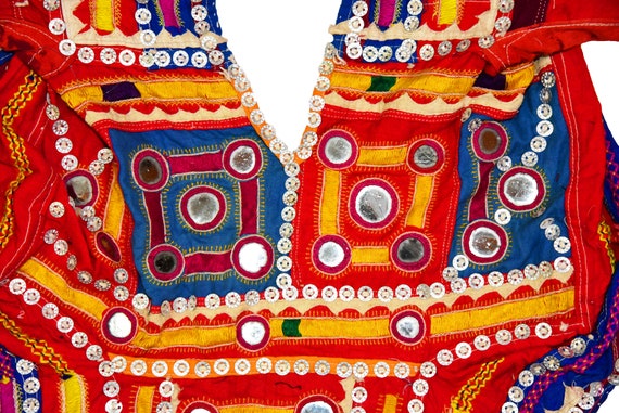 Ethnic Authentic Vintage Banjara Indian Gujarati … - image 5