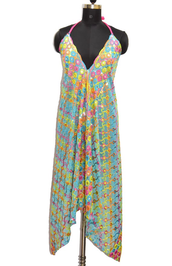 embellished embroidered maxi dress Ophelia Sequin-Embroidered Gown | Made-To-Order