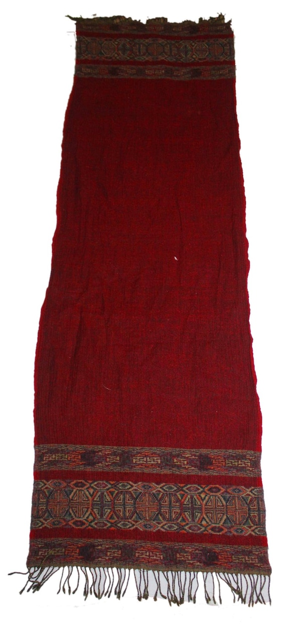 Antique Vinatge Indian Kashmir Woven 1960s Pure Pu