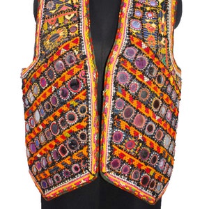 Antique Exclusive Rabari Traditional Rajasthani Badmeri Ethnic 100% Handmade Embroidered Heavy Mirror Work Designer Pakkowork Vintage Jacket