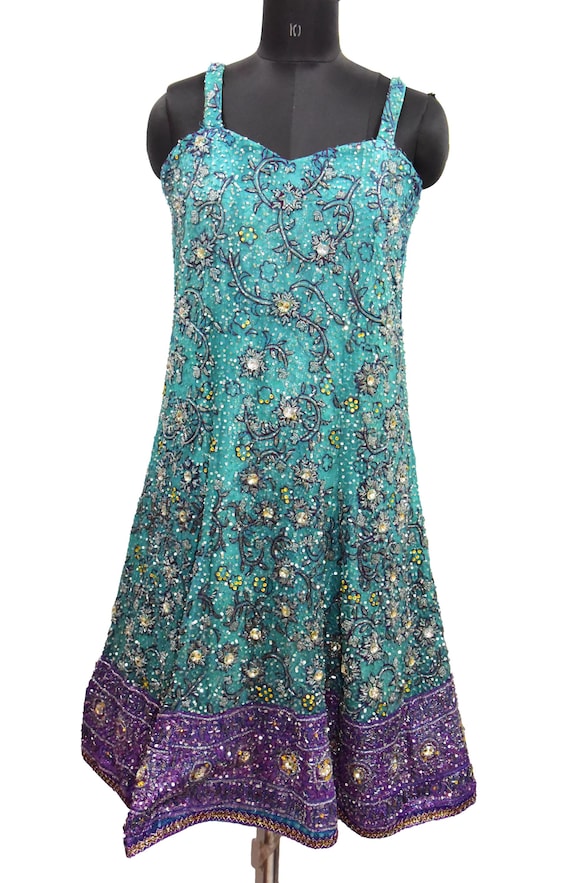 hippy cocktail dress HAUTE HIPPIE| Cocktail Dress Hi-Low Hem Silk Cowl Open Back Floral Boho Fairy| M