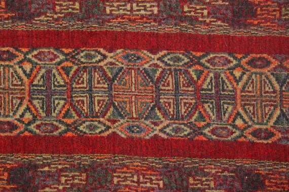 Antique Vinatge Indian Kashmir Woven 1960s Pure P… - image 2