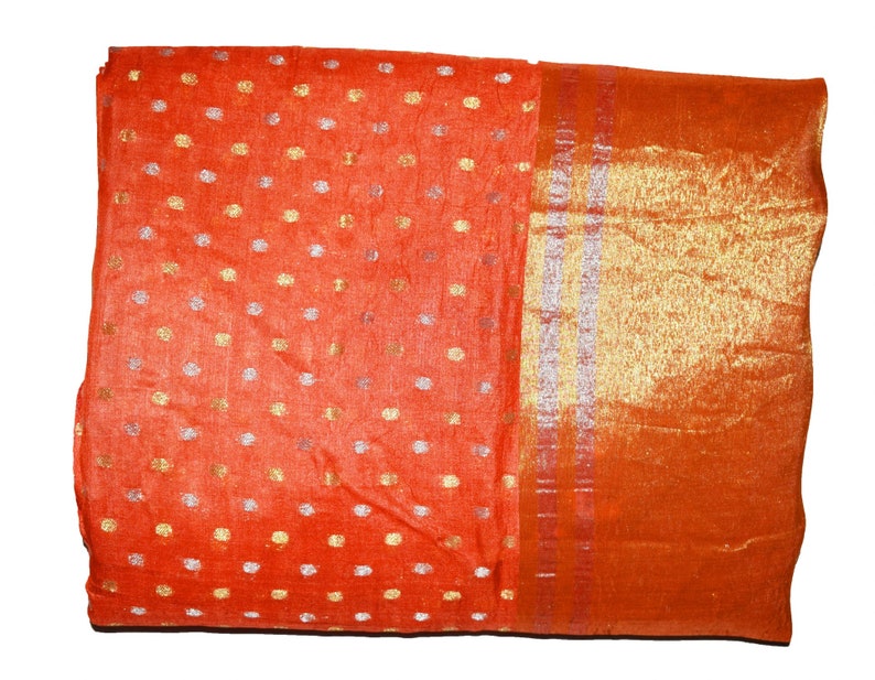 Antique Handmade Indian Wedding Silk Saree Bollywood Party Wear Sari Zari Work Used Wear White Saree 5 Yard Vintage Banarasi Loose Fabric