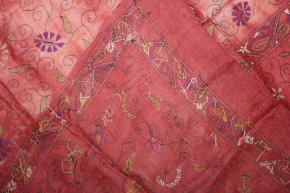 Beautiful Vintage Kantha Handmade Embroidery Indi… - image 8