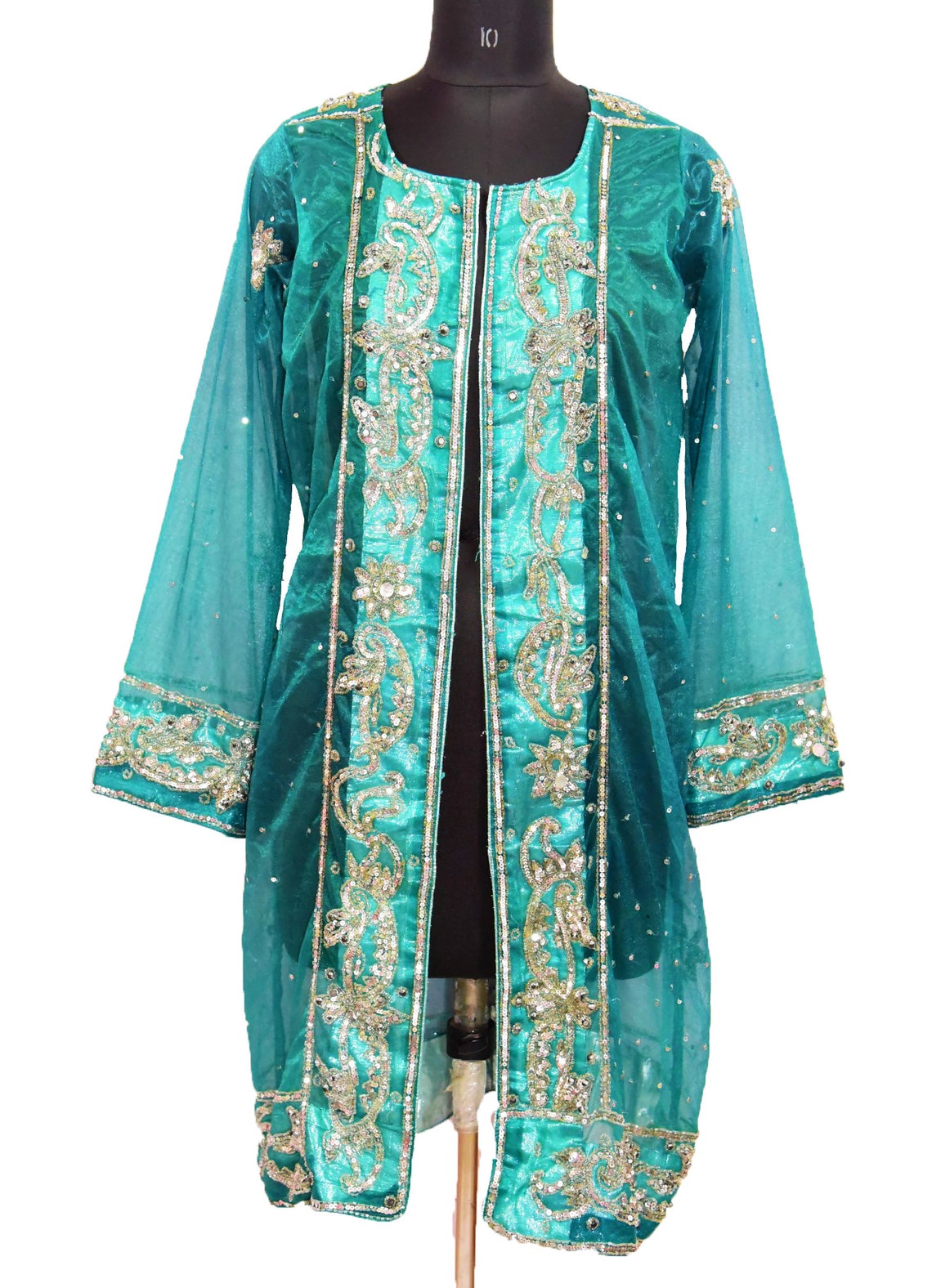 Vintage Boho Beautiful Indian Dupatta Jacket Kaftan Jacket Etsy