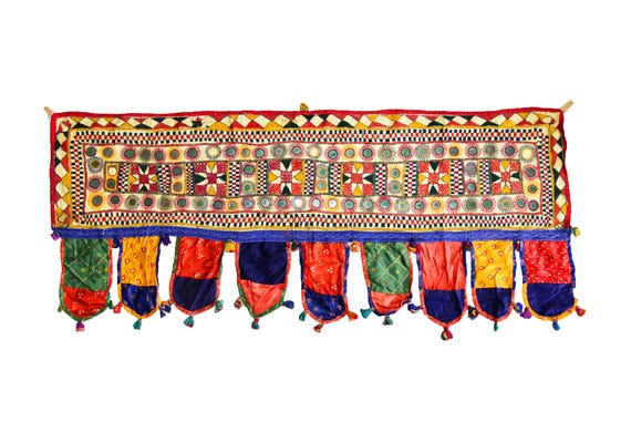 ヴィンテージバンジャラクッチミラーワークハンド刺繍インド