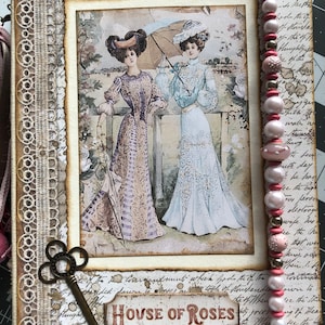 Ladies Diary - Junk Journal - 2 signatures in hardcover
