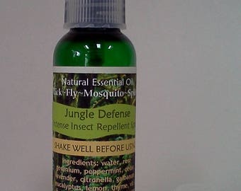 2 oz. Superior Jungle Defense All Natural Insect Repellent Spray medium sz.