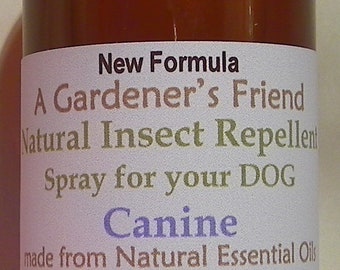 8 oz. Superior New Formula All Natural ALL Insect DEET Free Repellent Spray for Dogs large bottle