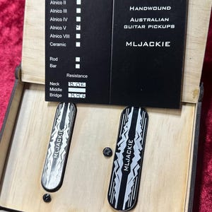 Horizon Handwound electric guitar  single coil wooden pickups with Aluminium sheet engraving cover TL style