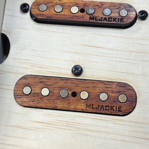Eros TL style Handwound electric guitar  single coil wooden pickups