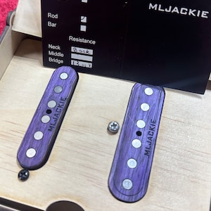 Ioele Handwound electric guitar  single coil wooden pickups
