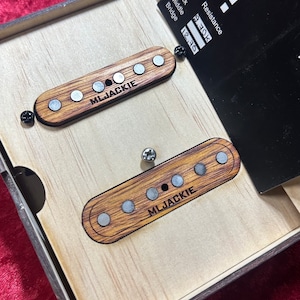 Ioele Handwound electric guitar TL single coil wooden pickups