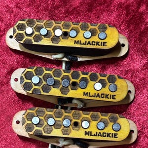 Phoenix Handwound electric guitar  Mljackie Phoenix Single coil Set: A Rebirth of Classic Tone