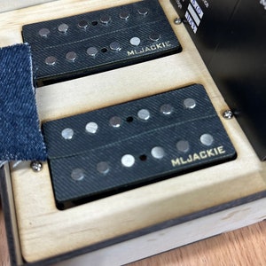 BL Handwound electric guitar ( micarta & wooden humbucker pickups )