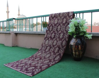 Runner Rug, Turkish Runner Rug, 2x7 Rug, Runner Rugs, Vintage Runner Rug, Boho Runner Rug, Corridor Runner Rug, Kitchen Rug, Oushak Runner