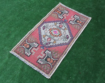 Turks vloerkleed, deurmat, klein vloerkleed, decor vloerkleed, 2 x 3 vloerkleed, badkamertapijt, wollen vloerkleed, boho-tapijt, mattapijt, karpet, kelimtapijt, vloerkleed, badmat