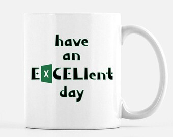 Excel Work Gift Mug for Work