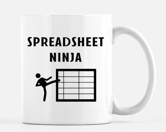 Spreadsheet Ninja Mug for Work