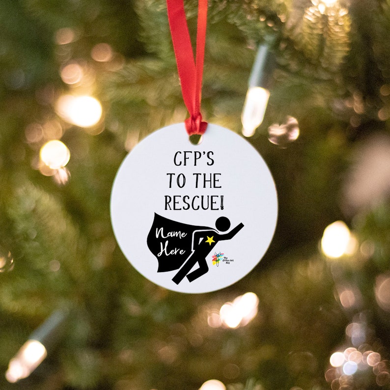 CFP Gift Ornament Certified Financial Planner