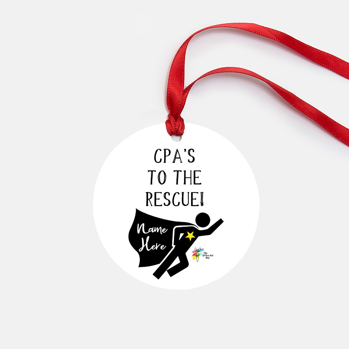 Cpa Christmas Ornament 