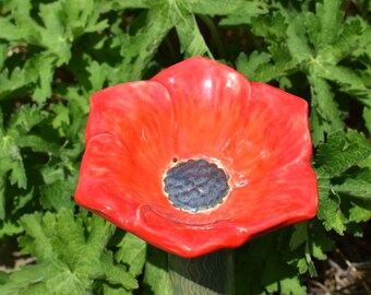 Gartenkeramik, Gartendeko, Blume 12 cm