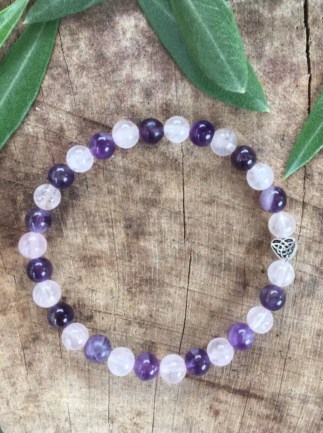 Crystal healing bracelet 7 wrist Happiness Chakra genuine | Etsy