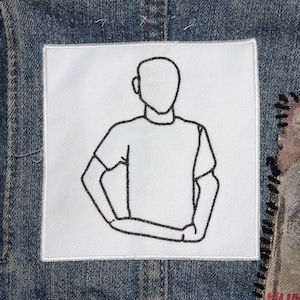 COTOVELOS | patch bordado de terror, surrealismo grotesco, patchwork punk, patch para costurar, patch termocolante, anticultura lowbrow, patch minimalista
