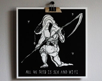 ALL WE NEED | Limited Edition Art Print