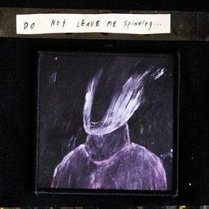 NIGHTMARE SCREAMING FACE Patch – surreal horror screenprinted art patch by XaXaBEL