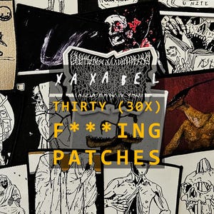 ZESTAW 30 UNIKALNYCH NASZYWEK | Naszywki z motywem surrealizmu w hurtowych ilościach na kurtki bojowe i plecaki