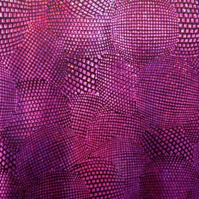 Stingray Sparkle PU Coated Spandex Fabric by the Yard 