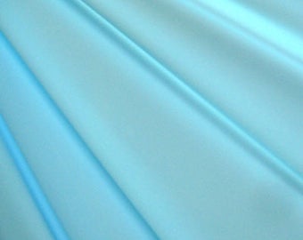 Matte Finish Milliskin Nylon Spandex  Fabric (Baby Blue) | (4 Way Stretch/Per Yard)