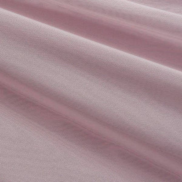 Stretch Sheer Mesh Fabric (Dusty Rose) | (4 Way Stretch/Per Yard)