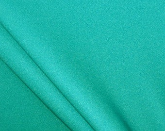 Shiny Finish Milliskin Nylon Spandex Fabric (Teal) |  (4 Way Stretch/Per Yard)