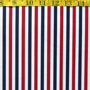 Vertical Stripes on Nylon Spandex Fabric (Multicolor) |  (4 Way Stretch/Per Yard)