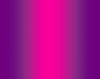 Ombre Print Spandex on Poly Spandex Fabric (Purple & Pink) |  (4 Way Stretch/Per Yard)
