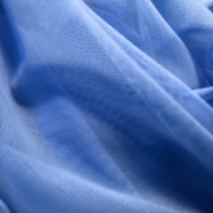 Stretch Sheer Mesh Fabric (Periwinkle) | (4 Way Stretch/Per Yard)