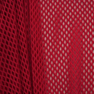 Cabaret Mesh with Big Holes Fabric |  Multiple Colors  | (2 Way Stretch/Per Yard)