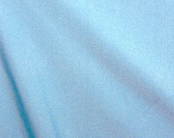 Shiny Finish Milliskin Nylon Spandex Fabric (Sky Blue) | (4 Way Stretch/Per Yard)