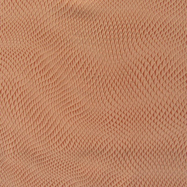 Activewear Abstract Print on Nylon Spandex Fabric (Sweet Potato) | (4 Way Stretch/Per Yard)