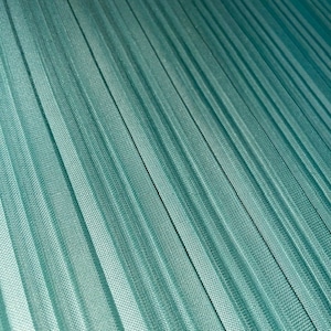 Solid Color Plissee Poly Mesh-Gewebe (Mintgrün) | (2-Wege-Stretch)