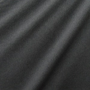 Solid Color Cotton   Spandex Fabric (Charcoal 2 Tone) |  (4 Way Stretch/Per Yard)