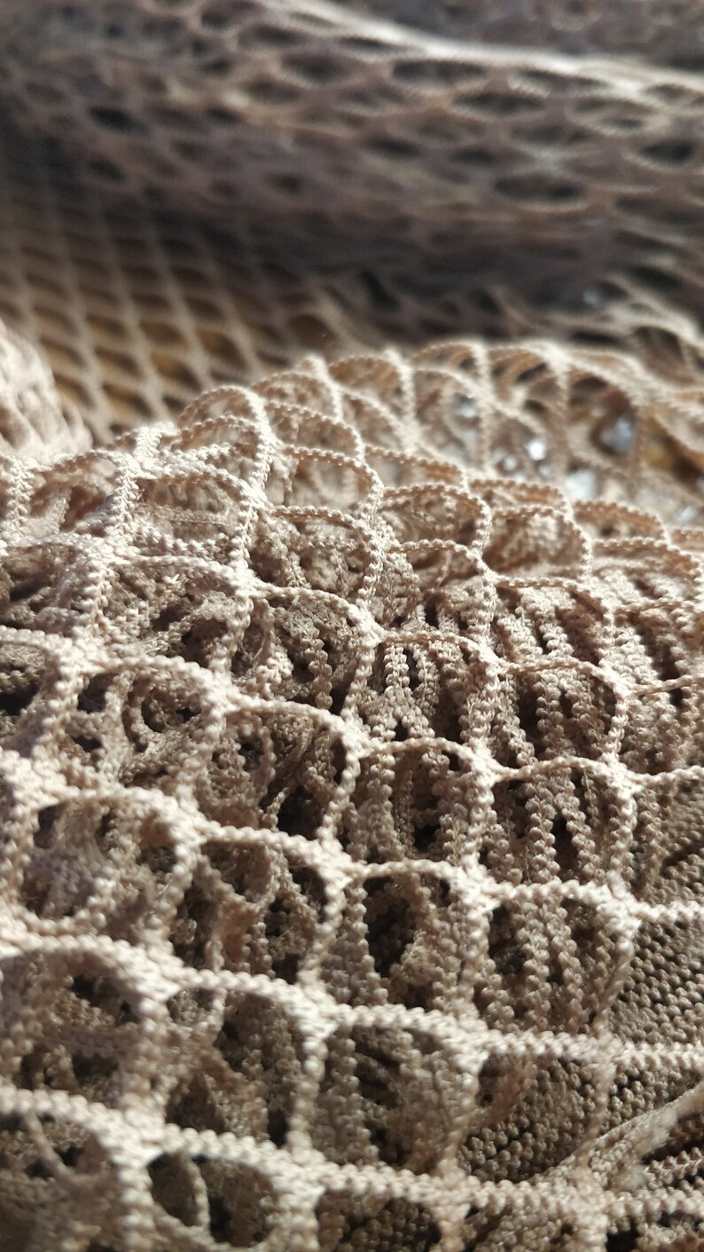 Big Hole Mesh Fabric 4 Way Stretch/per Yard Etsy