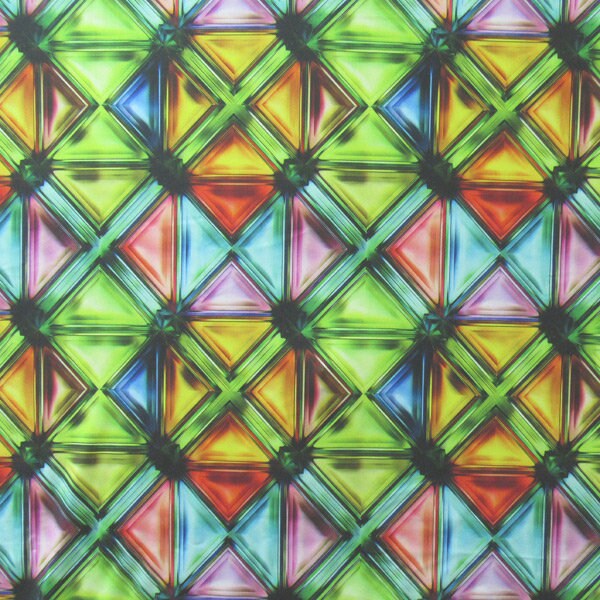 Stained Glass Fabric Etsy