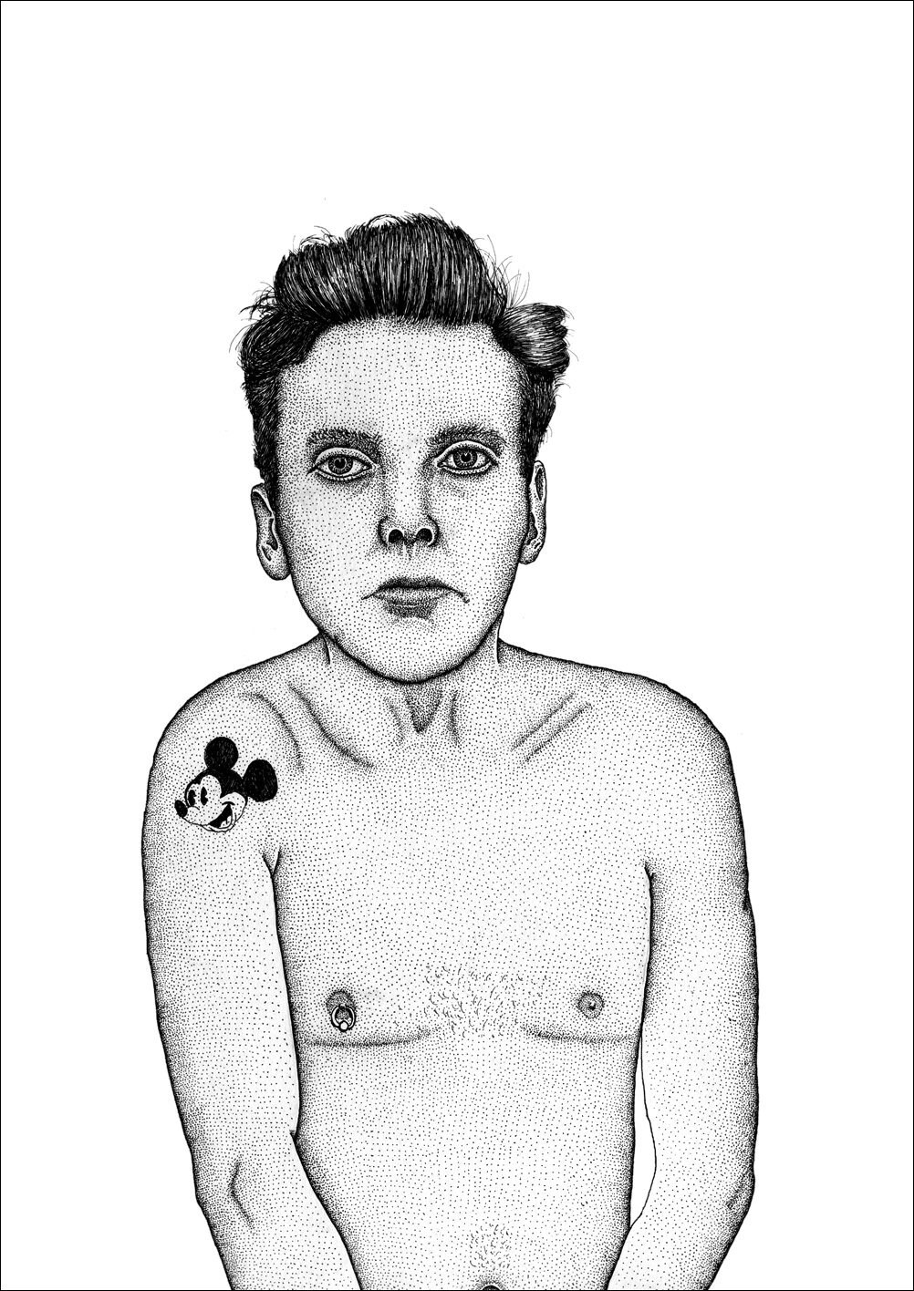 Ian Brady Fine Art Print Serienmorder Mauren Morde Nackt Etsy