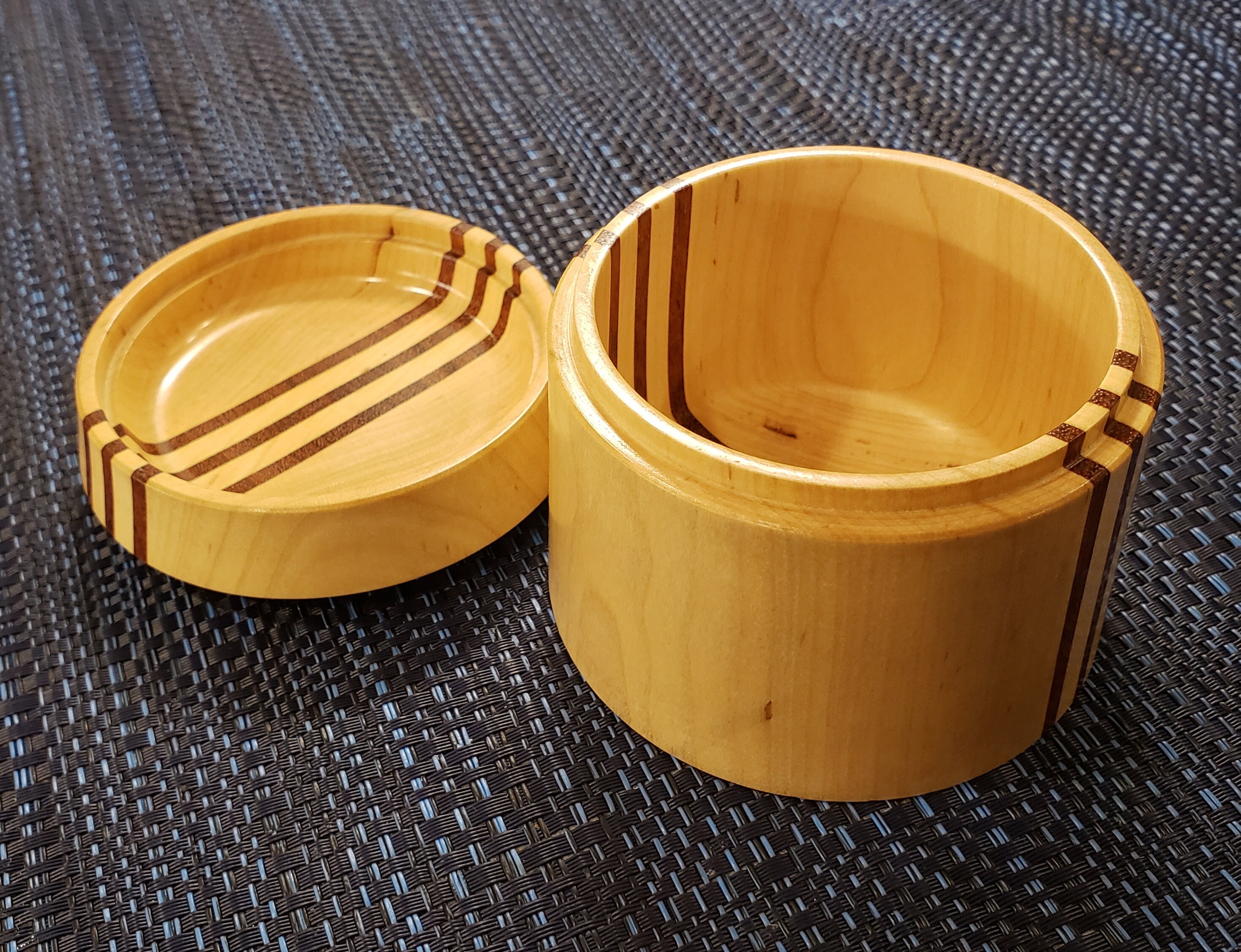 Handmade Lidded Salt Cellar Counter top Kosher salt Etsy