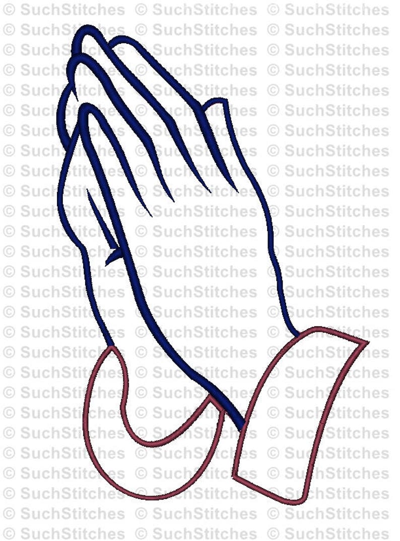 Praying Hands Printable Pattern