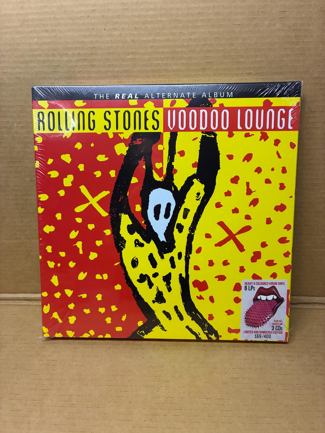 Rolling Stones the Real Alternate Voodoo Lounge Album Box Set (6lps Bild & Inspiration Rolling Stones the Real Alternate Voodoo Lounge Album Box Set (6lps Motiv
