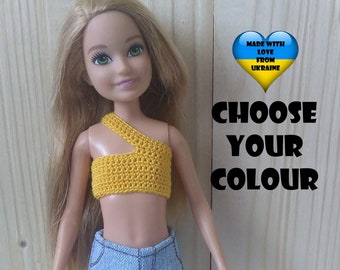 Stacie doll top - Clothes for Stacie doll - Choose your colour